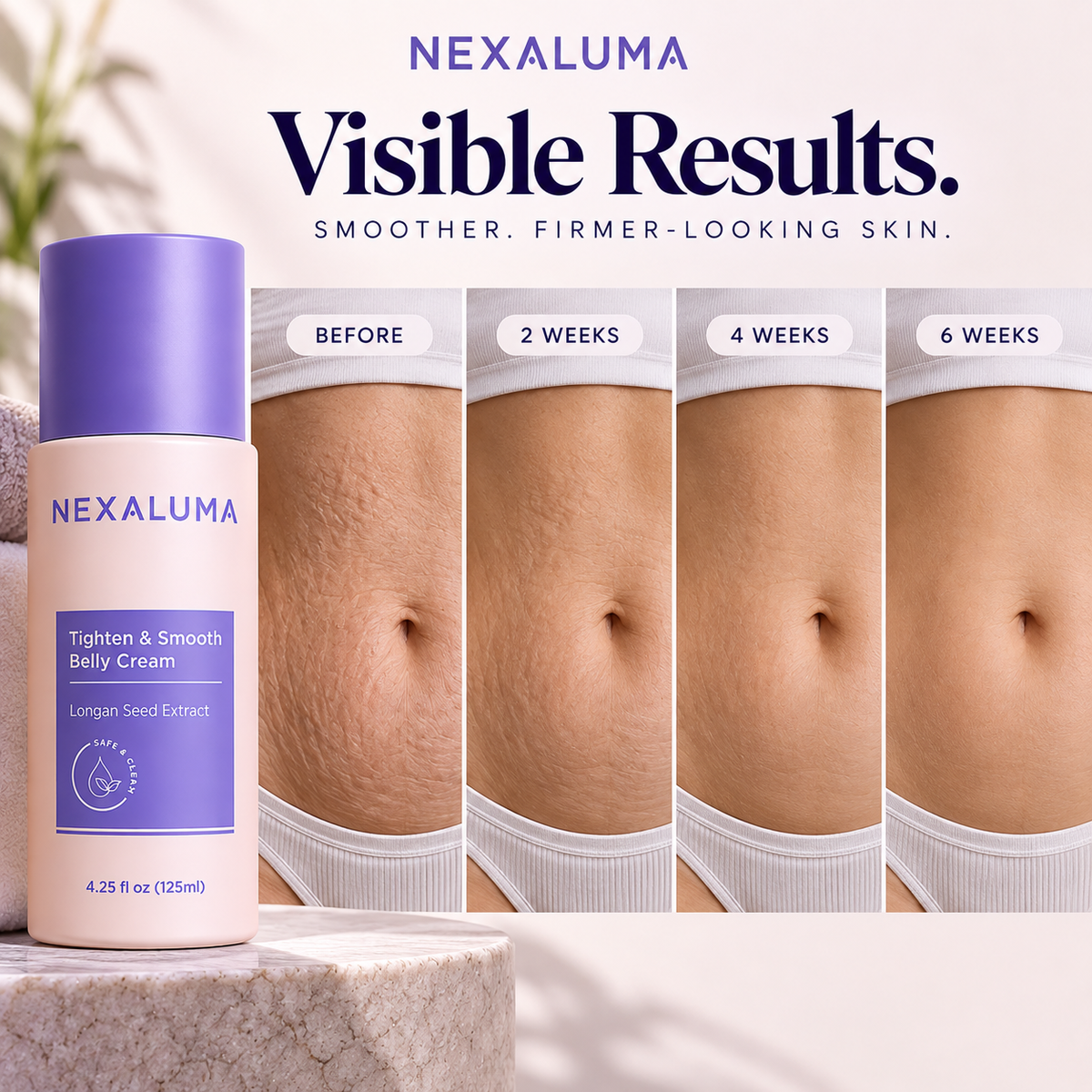 Nexaluma Tighten & Smooth Belly Cream
