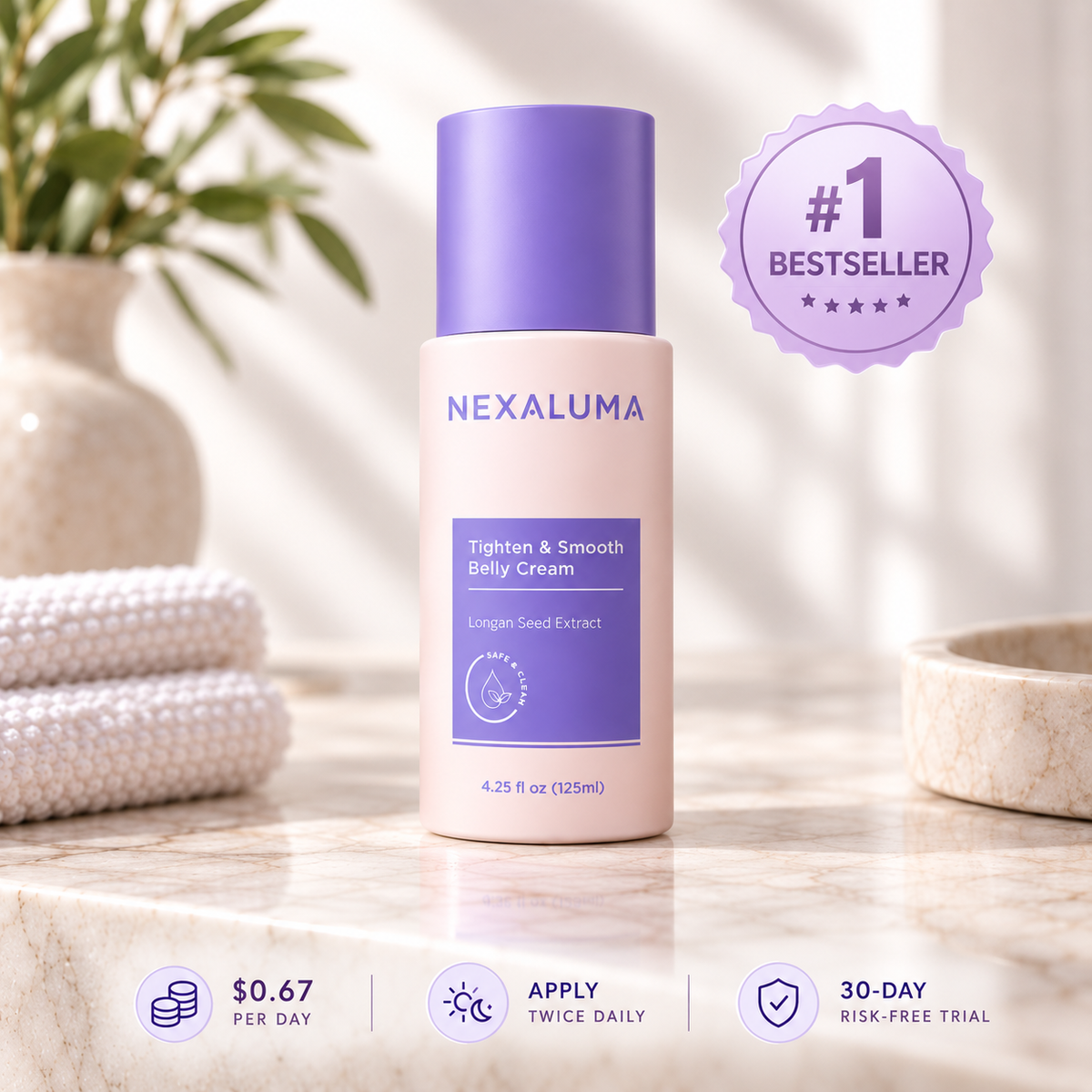 Nexaluma Tighten & Smooth Belly Cream