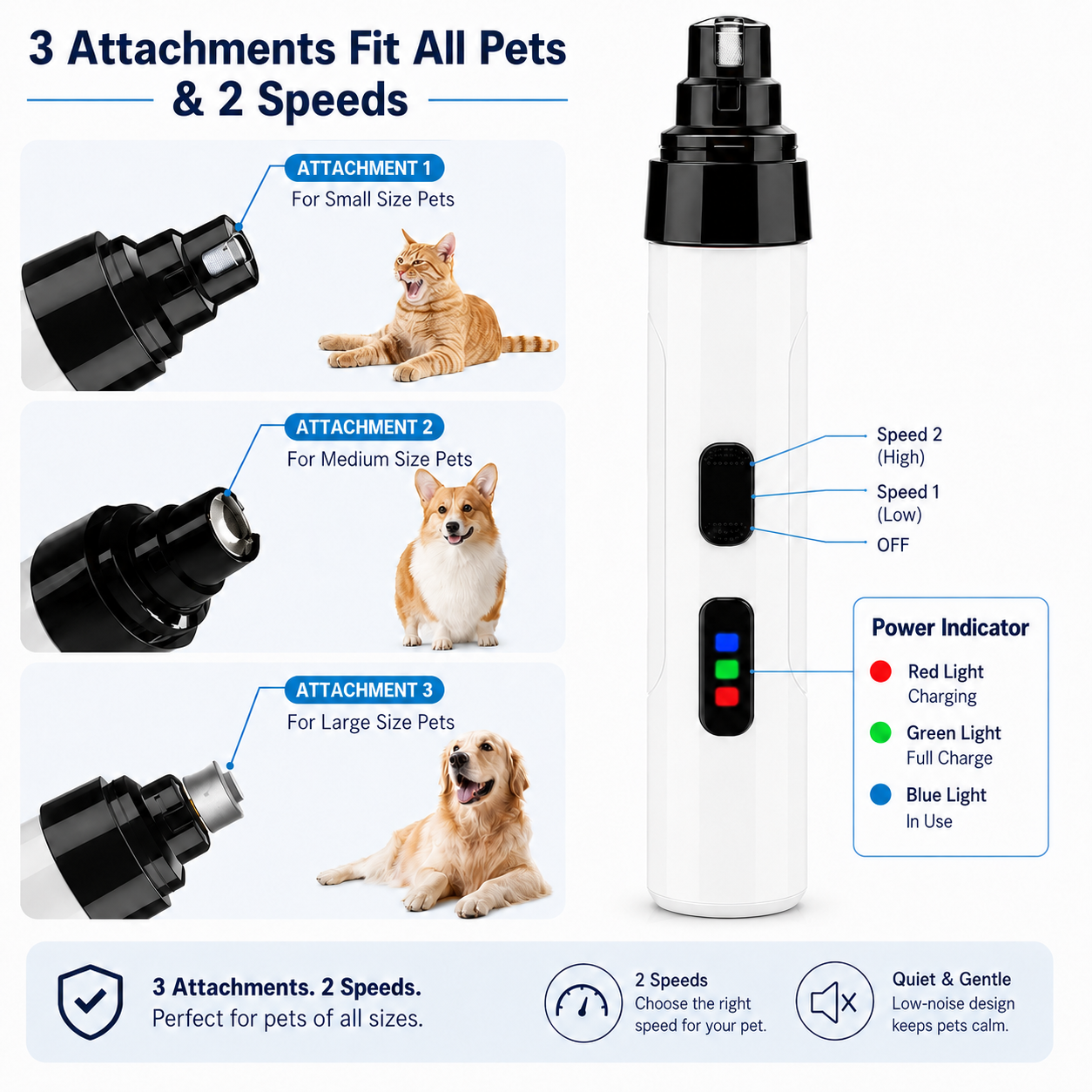 PawEase Pet Nail Grinder