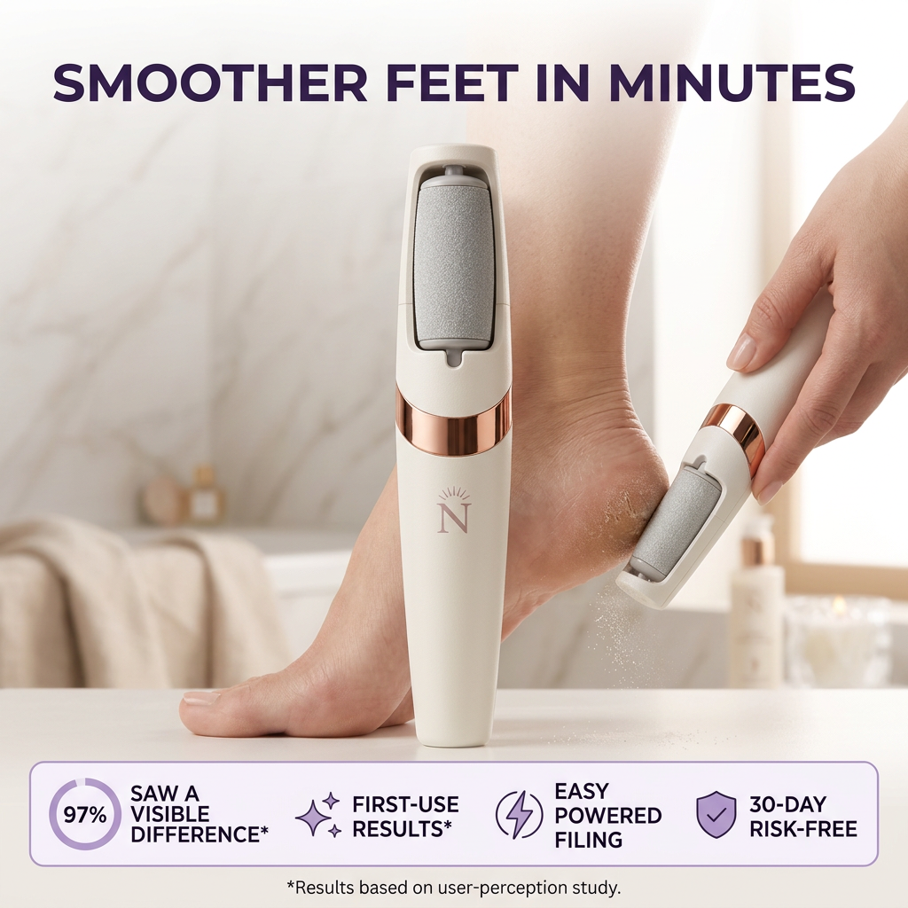 Rechargeable Electric Foot Grinder Pedicure Device